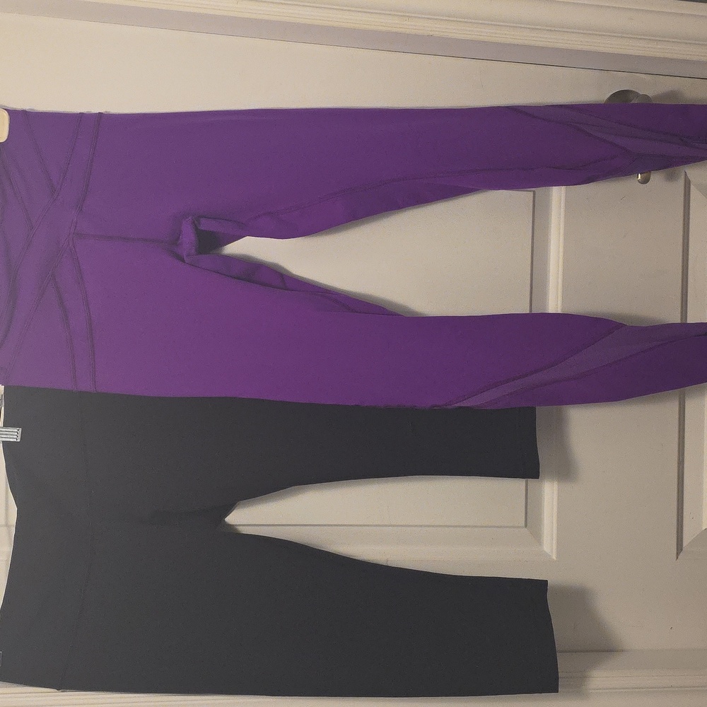 #50 Bundle of 2 Lululemon Leggings Size 8, 19"/30" *wear